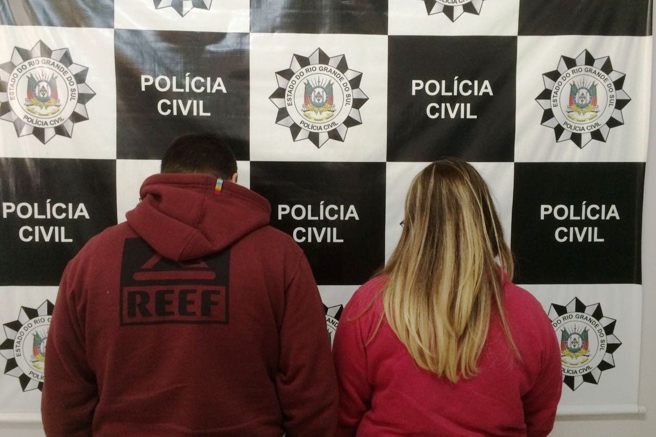 Polícia Civil de Gravataí prende casal que fazia a venda de produtos roubados pela internet