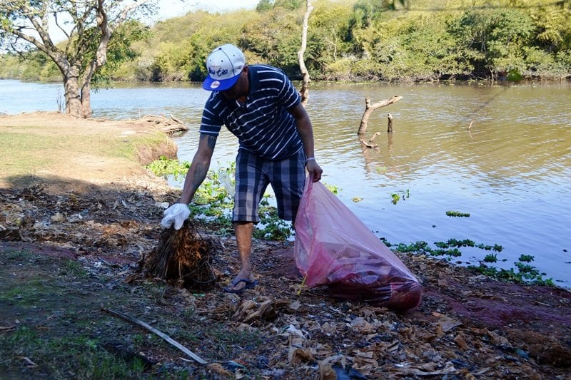 Apenados iniciam mutirão às margens do Rio Gravataí