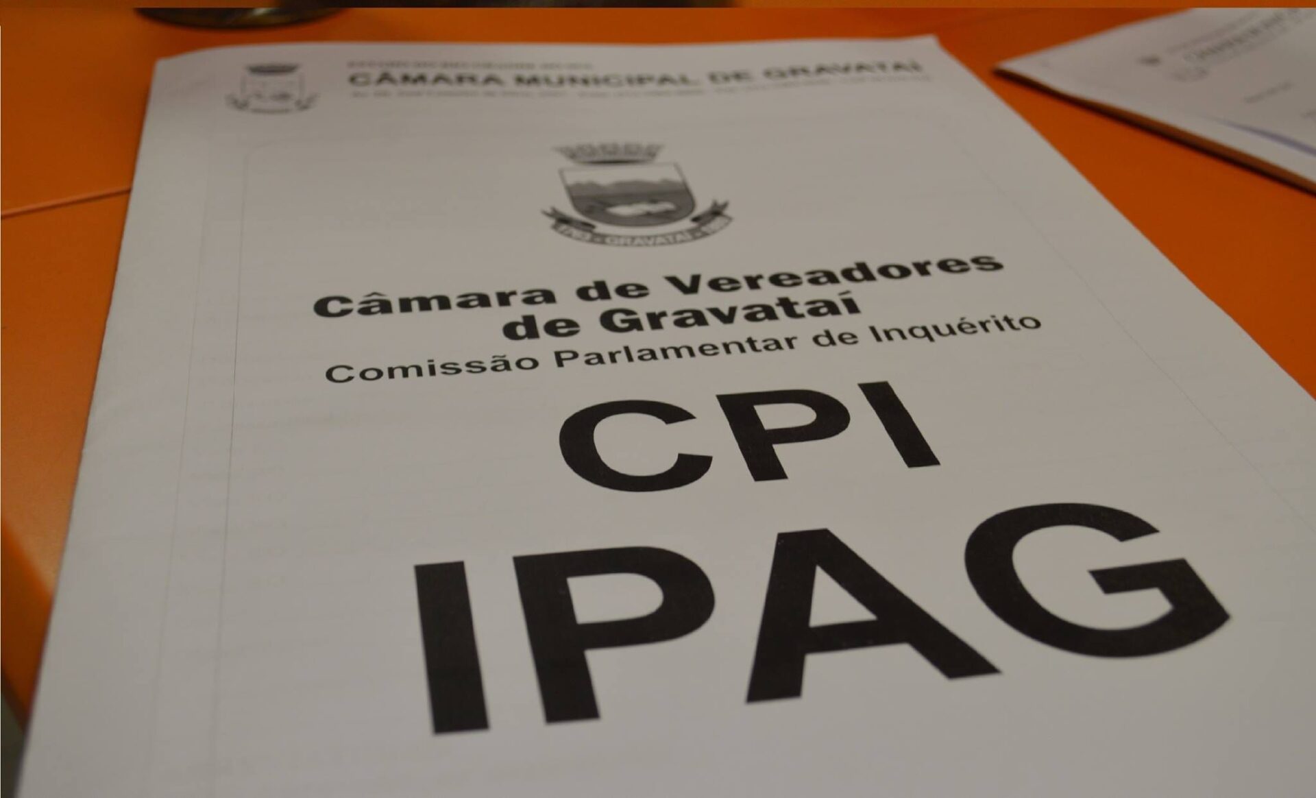 Relatório da CPI do IPAG será votado nesta segunda