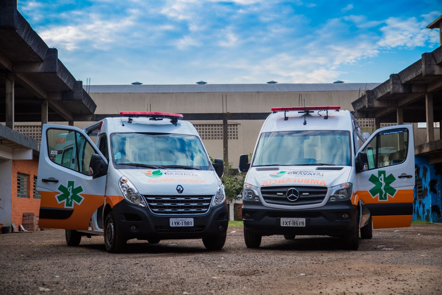 Mais duas ambulâncias para salvar vidas em Gravataí