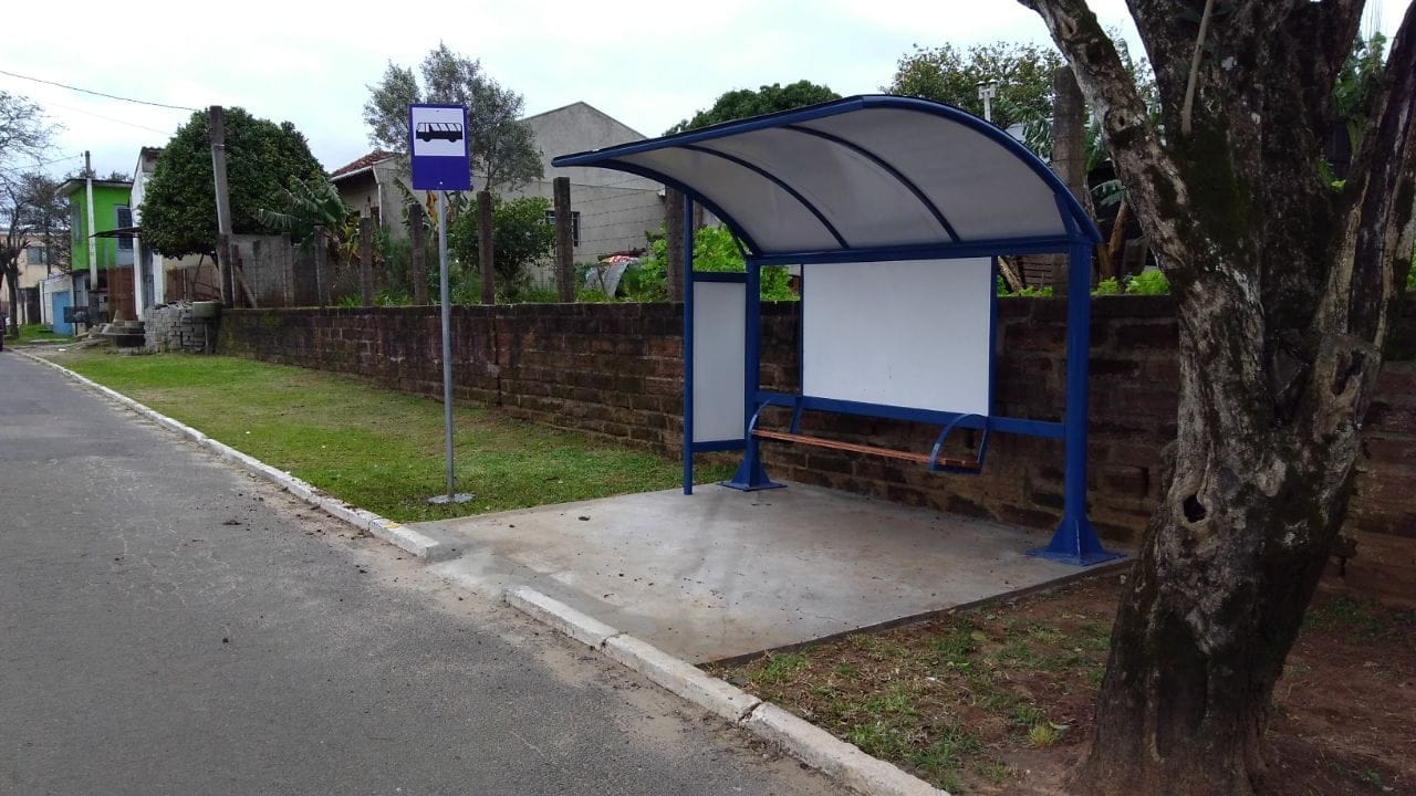 Mais de dez bairros receberão novos abrigos de ônibus em Gravataí