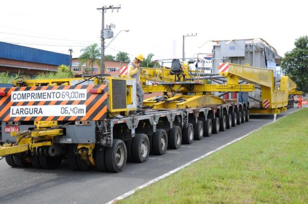 Transporte de transformador poderá afetar o trânsito em Gravataí