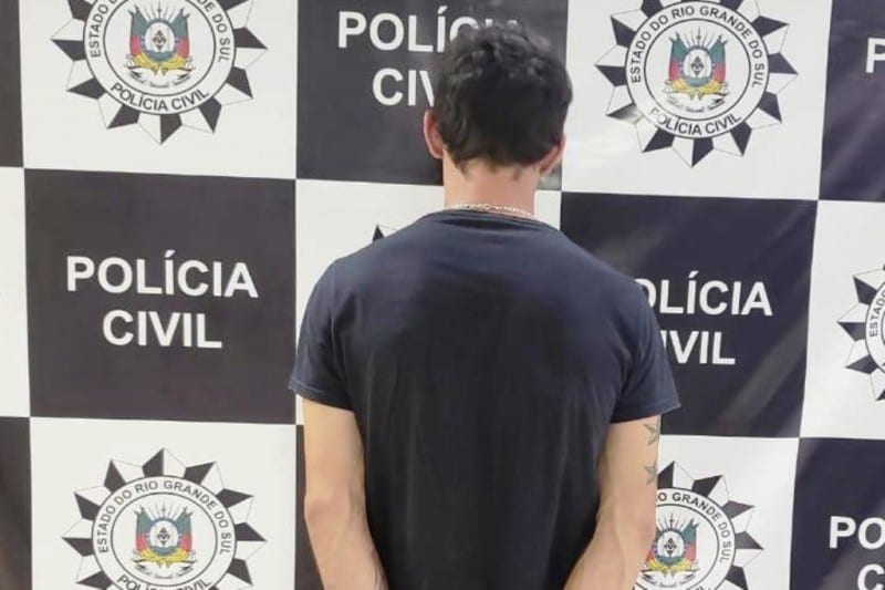 Policia Civil prende em Gravataí homem com mandado de prisão temporária
