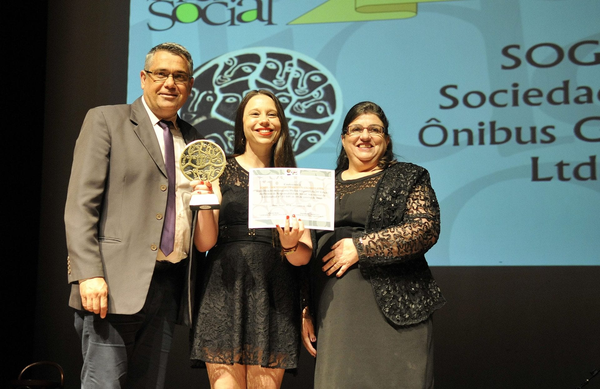 Sogil recebe prêmio Responsabilidade Social da Assembleia Legislativa