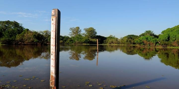 Rio Gravataí está a 64 centímetros do nível de alerta; órgãos seguem monitorando