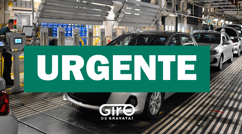 GM anuncia férias coletivas para funcionários da planta em Gravataí