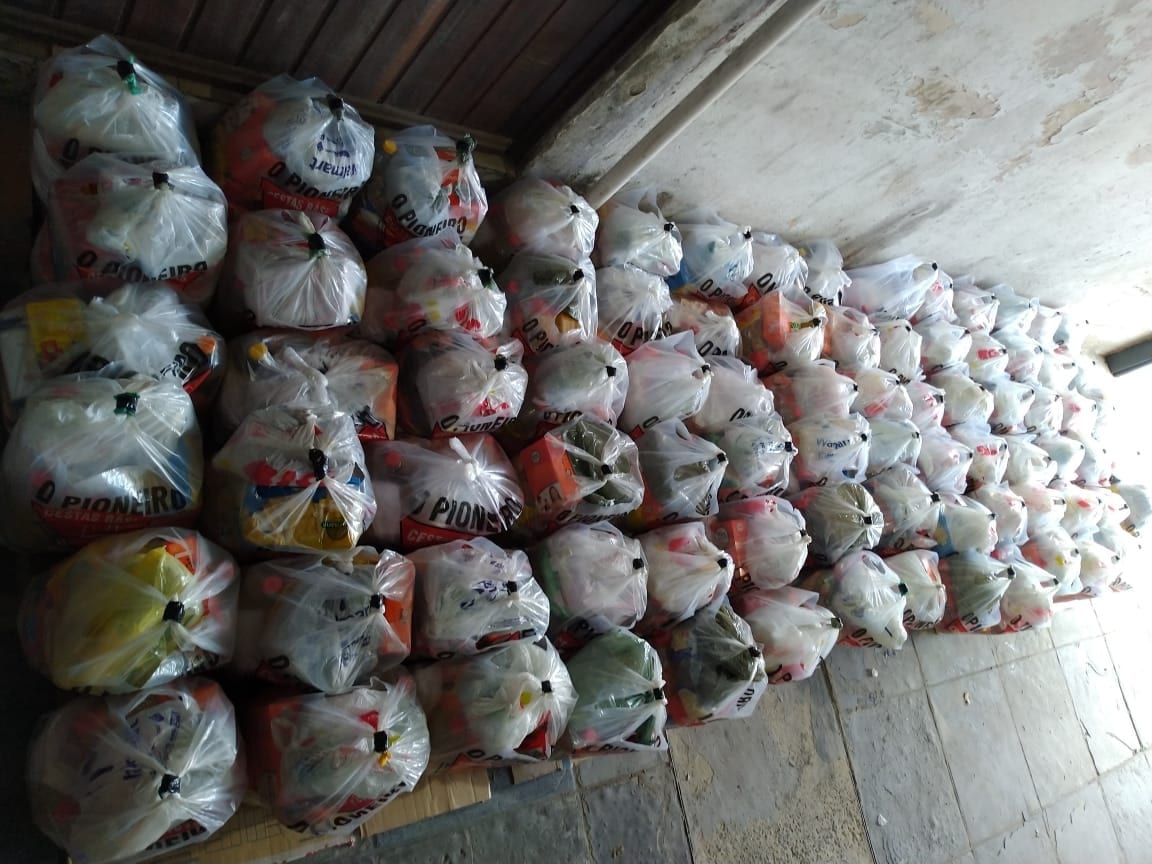 Aprovados no concurso da Guarda Municipal de Gravataí organizam doação de mais de 100 cestas básicas