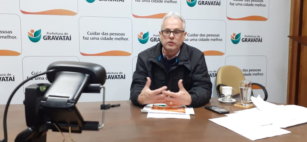 Gravataí chega a 400 casos confirmados de coronavírus; Prefeito Marco Alba fala ao vivo
