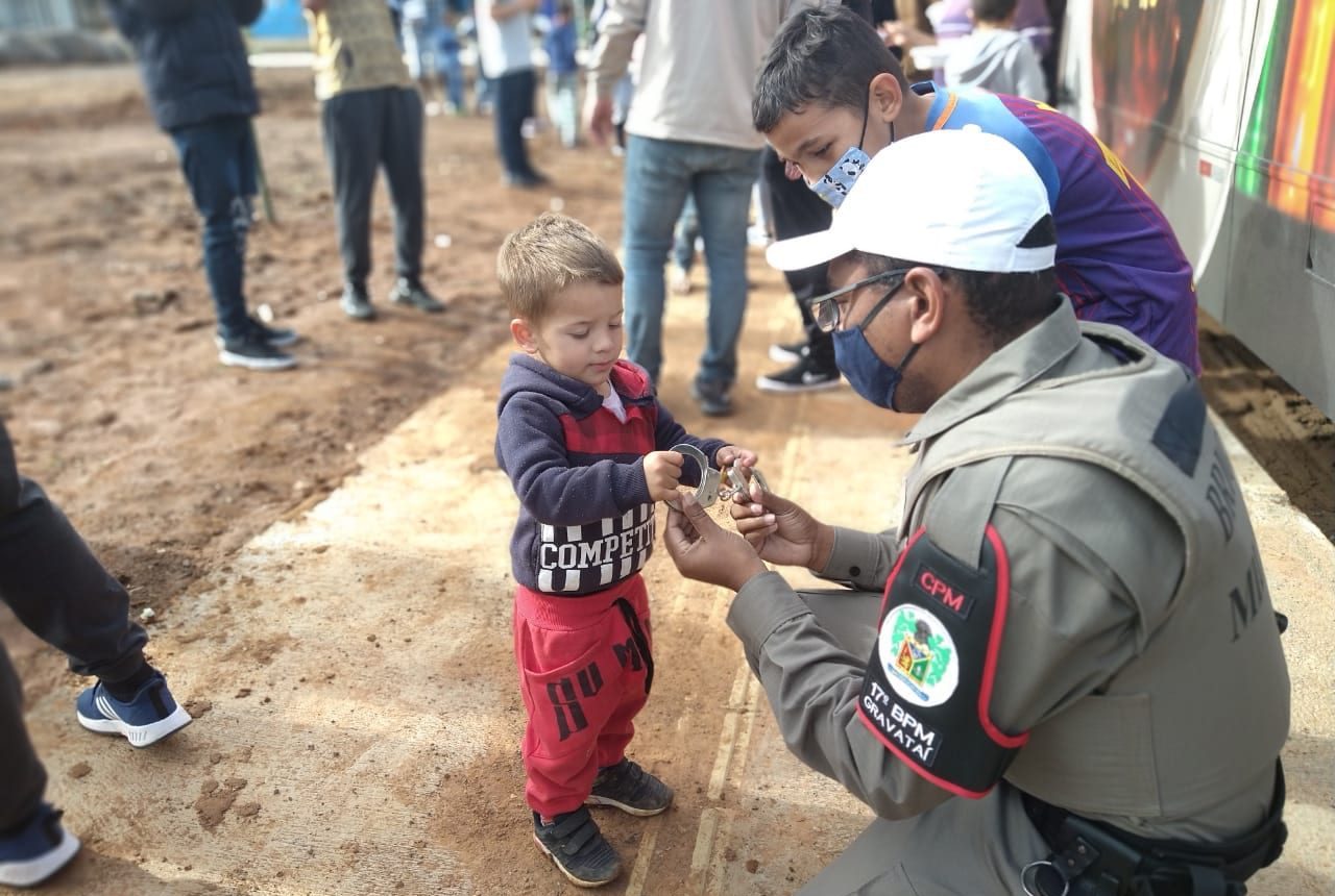 Com a ajuda da Brigada Militar, projeto do capitão do Tetra alimentou famílias em Gravataí