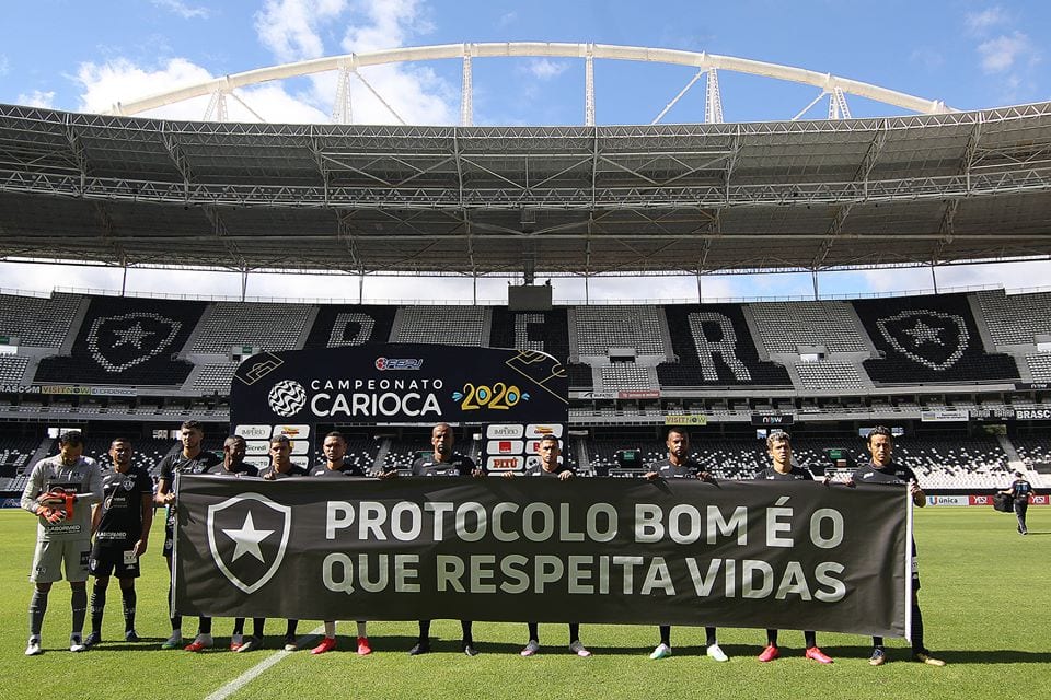 Juliano Piasentin |A insanidade carioca; Prefeitura do Rio de Janeiro libera torcida nos estádios a partir de 10 de julho
