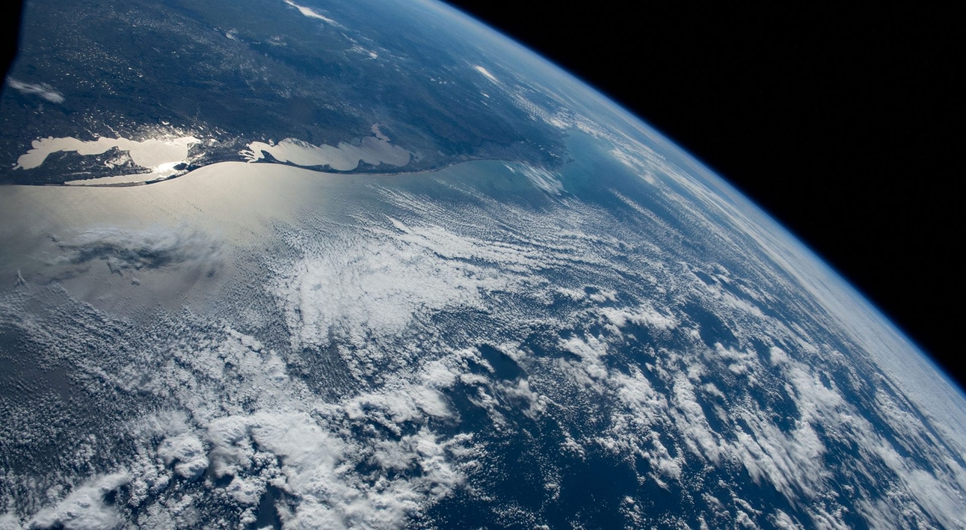 De Estação Espacial, Nasa divulga foto do RS