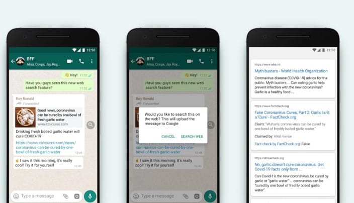 WhatsApp passa a contar com ferramenta que detecta o repasse de notícias falsas