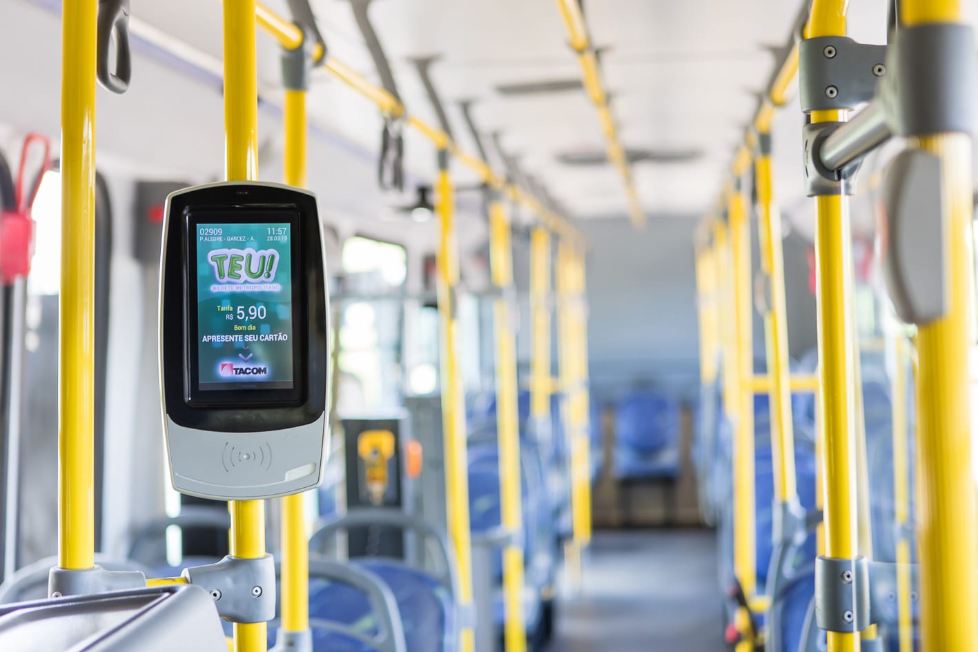 App TEU! Ônibus passa a ter informações de linhas da Transcal e permite roteirizar viagens