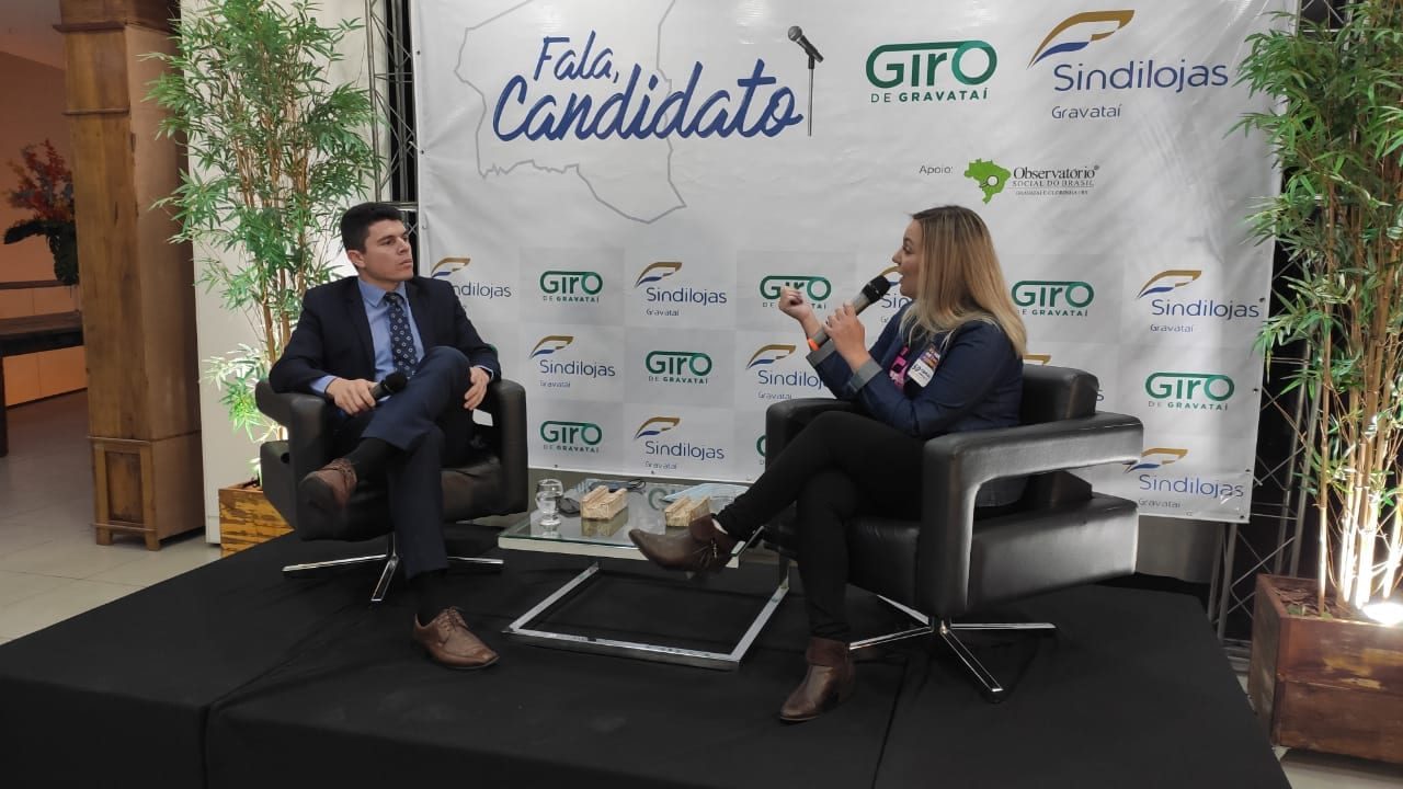 Fala, Candidato | Tamires Paveglio foi a segunda entrevistada desta semana