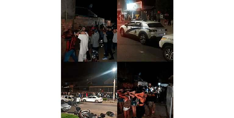 Final de semana em Cachoeirinha teve dispersão em locais com aglomeração e término de festa com 100 pessoas