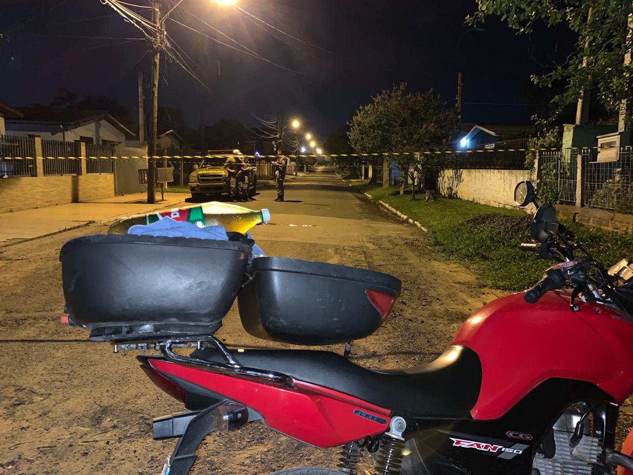 Motociclista é executado quando fazia entregas em Gravataí