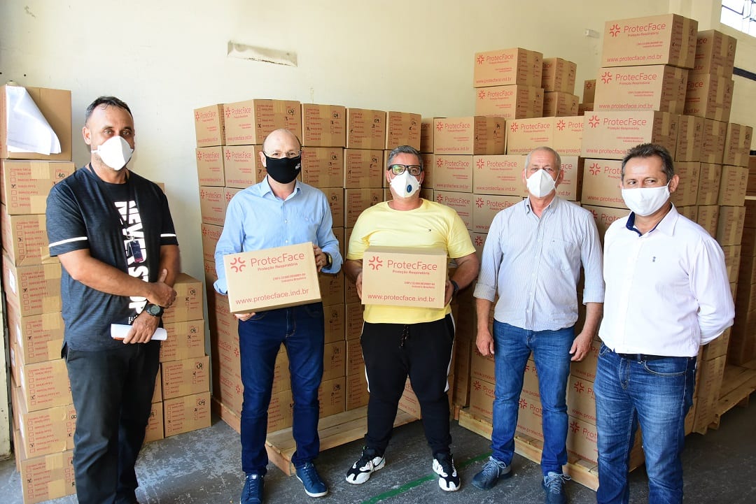 Empresa de Cachoeirinha doa 22,5 mil máscaras para Hospitais de Manaus