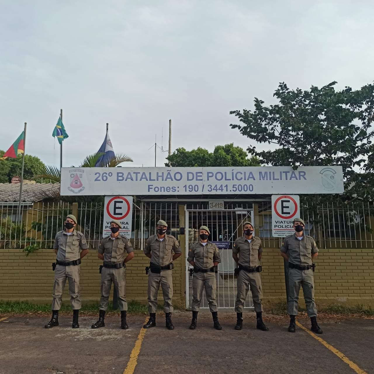 Brigada Militar de Cachoeirinha recebe o reforço de seis novos soldados