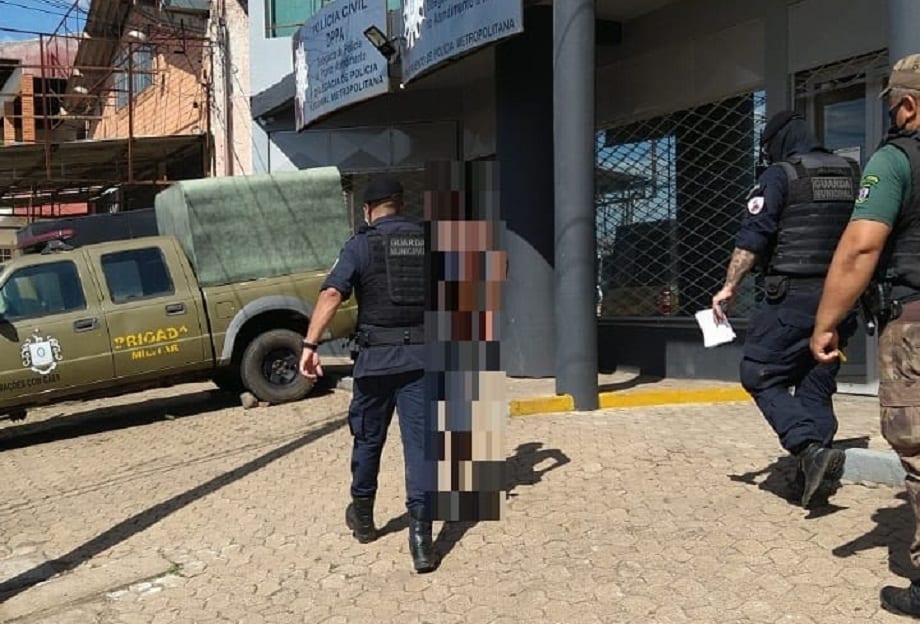 Guarda Municipal prende homem após assalto em comércio de Gravataí