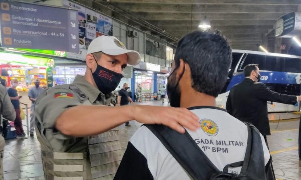 Policial militar resgata jovem gravataiense após encontro amoroso frustrado em São Paulo