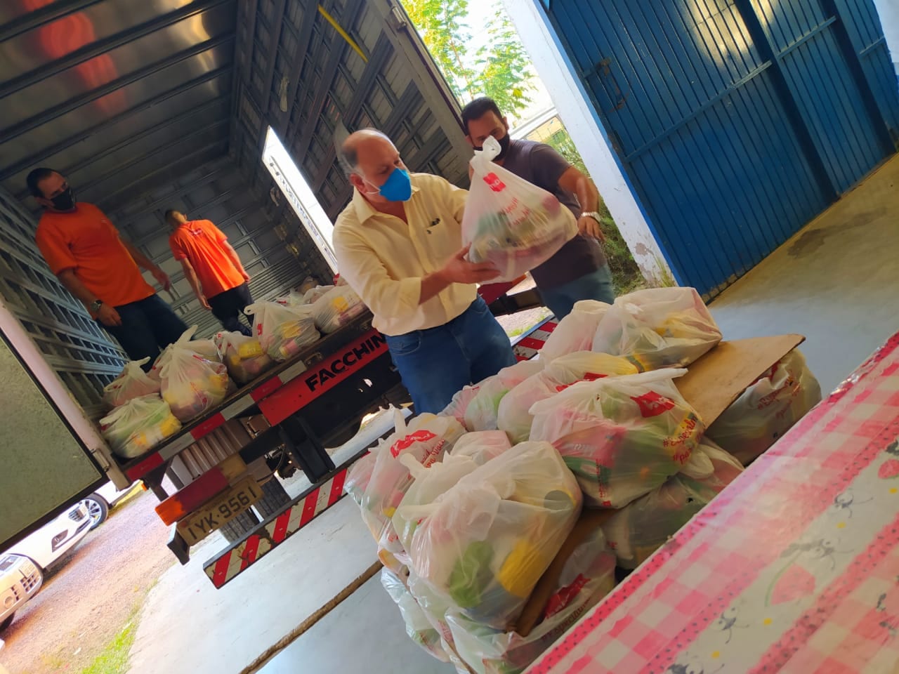 Comitê da Solidariedade  de Gravataí recebe cerca de 600 cestas básicas