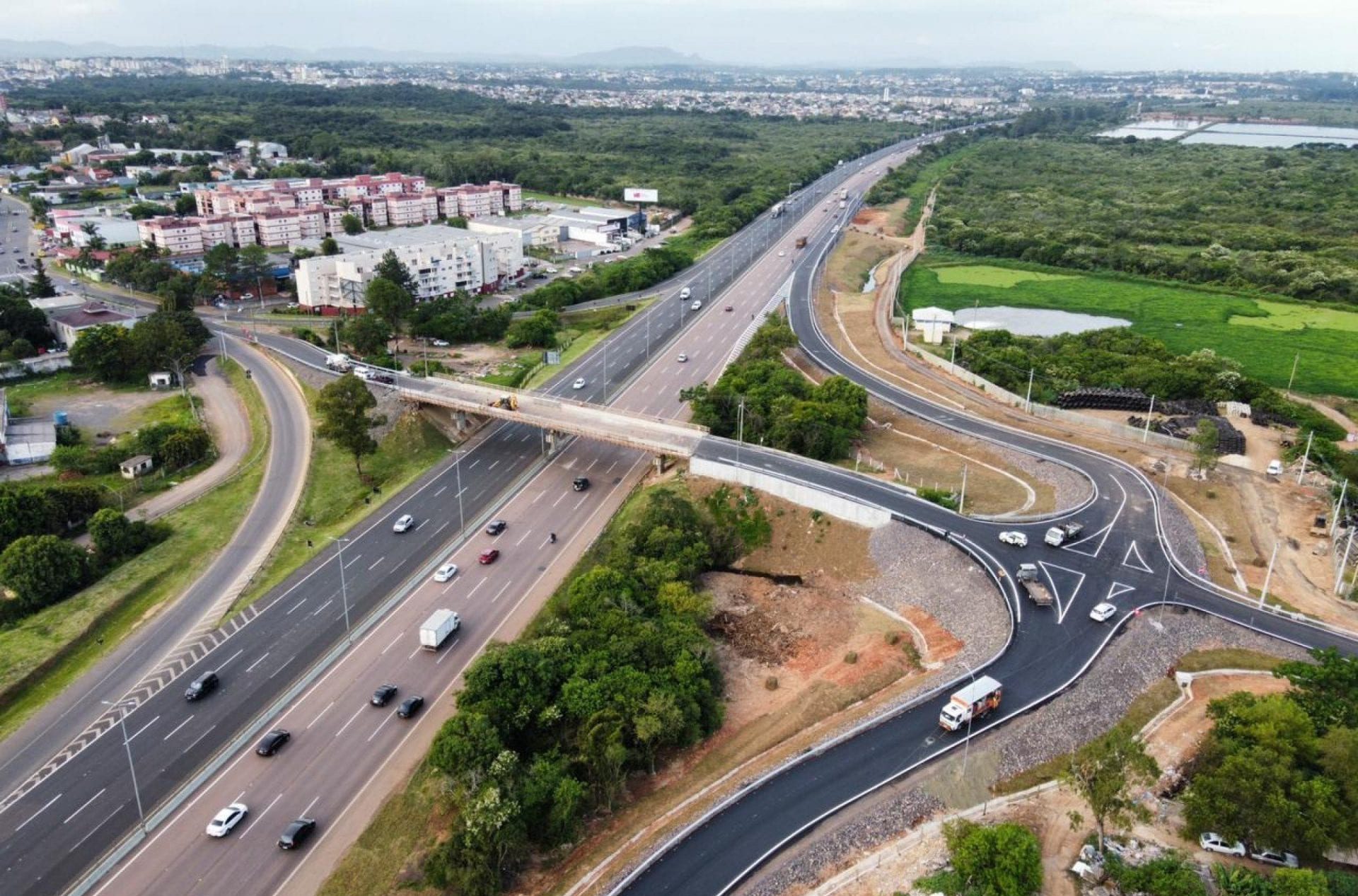 Trecho da Freeway entre Gravataí e Porto Alegre será reduzido em duas pistas