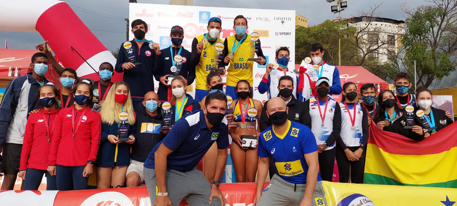 Gravataiense é campeão Sul-Americano sub-19 de vôlei de praia na Bolívia