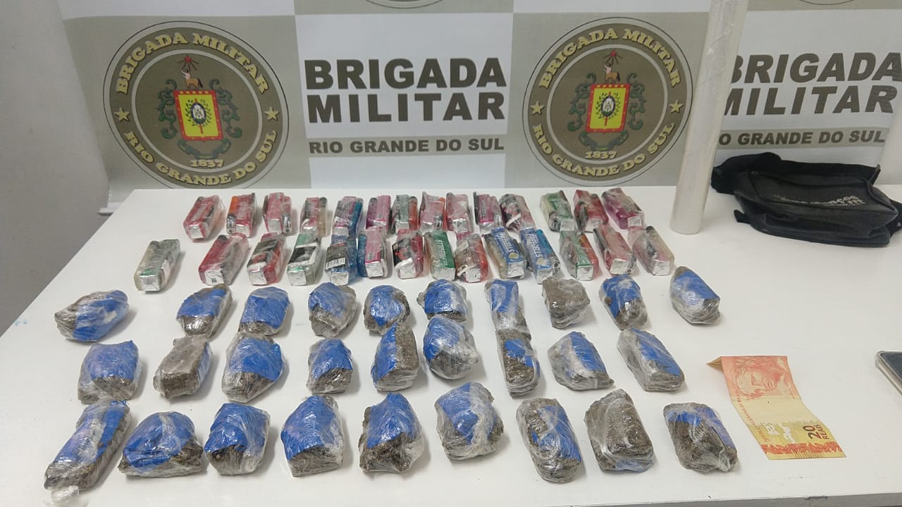 Brigada Militar apreende menor que vendia ‘kit droga’ em Gravataí