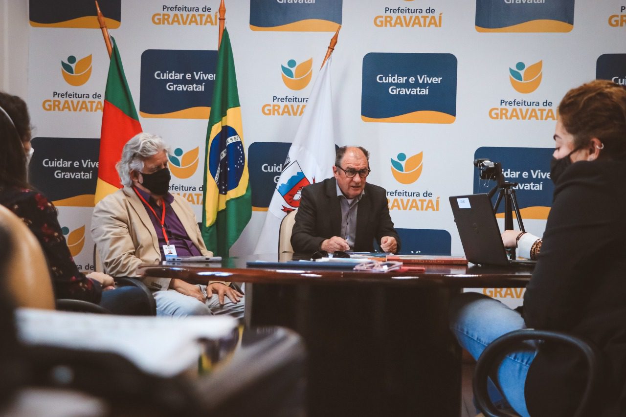 Prefeito Luiz Zaffalon lança projeto do Novo Plano Diretor Municipal de Gravataí