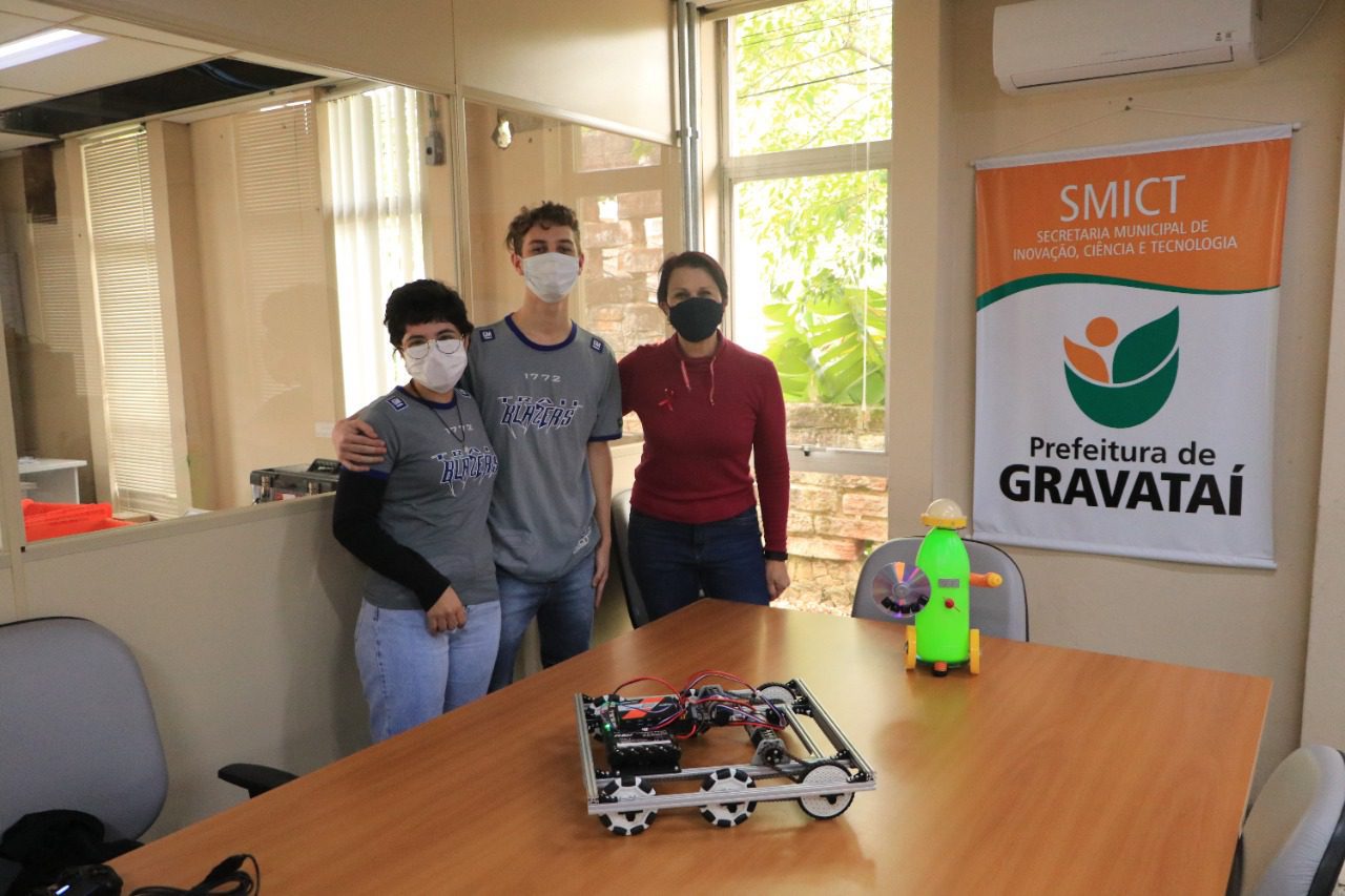 Grupo de robótica de Gravataí participa das olimpíadas de tecnologia