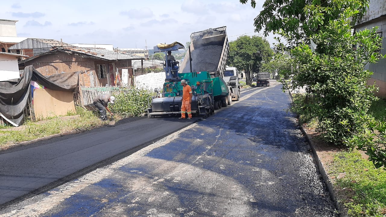 Prefeitura anuncia o asfaltamento de mais cinco ruas em Gravataí