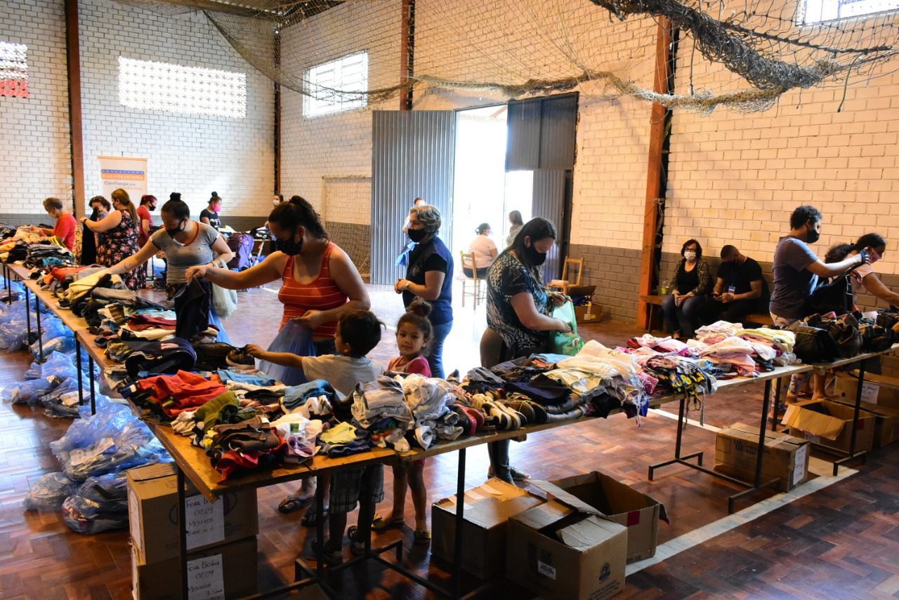 Recanto Solidário de Cachoeirinha doou mais de 45 mil peças de roupas em 2021