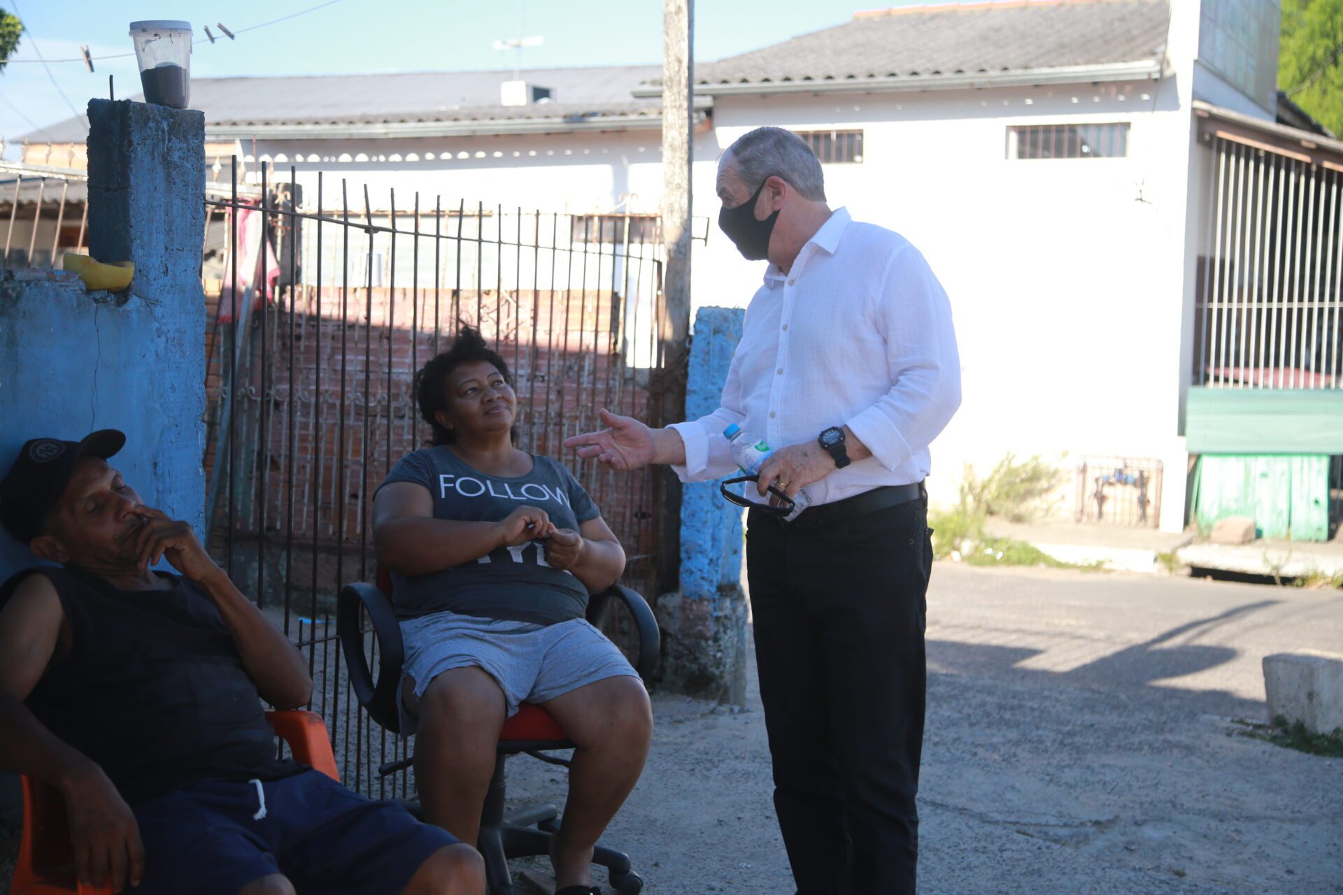 Prefeito Zaffalon visita comunidade que receberá novo posto de saúde em Gravataí