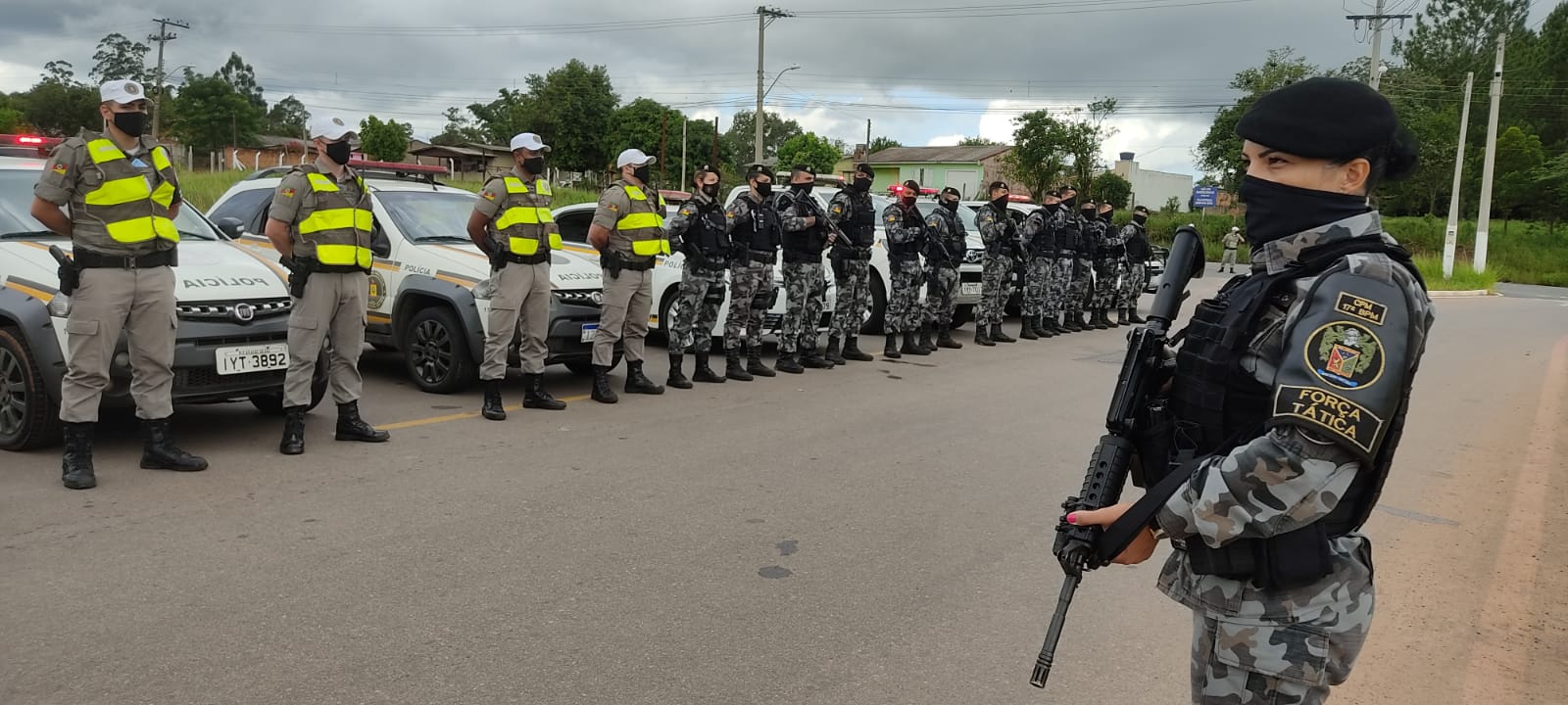 Brigada Militar desencadeia operação para prevenir crimes em Gravataí