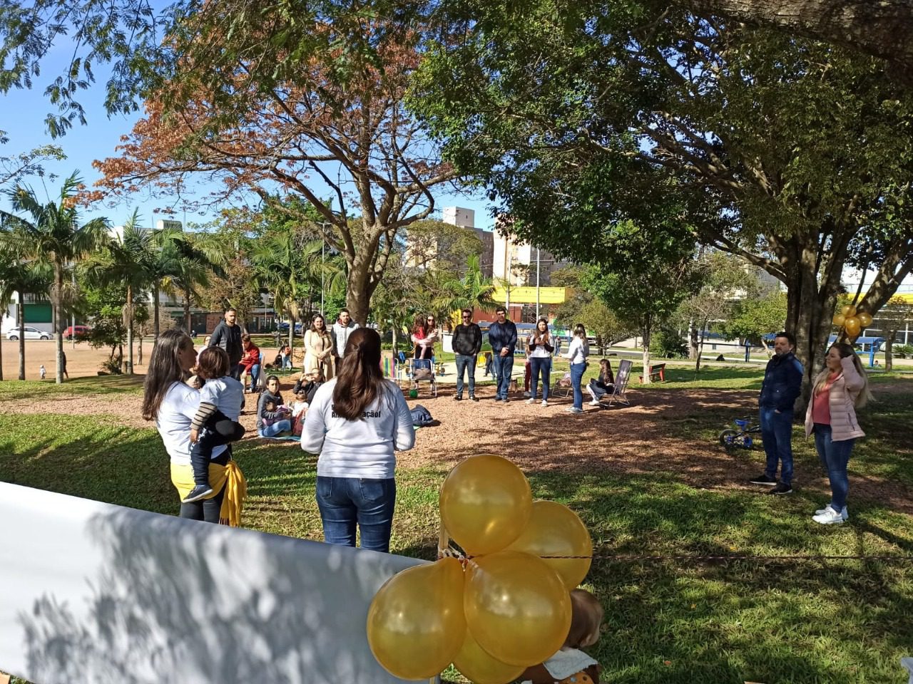 Agosto Dourado: Mamaço de Gravataí 2022 reúne famílias no Parcão da 79