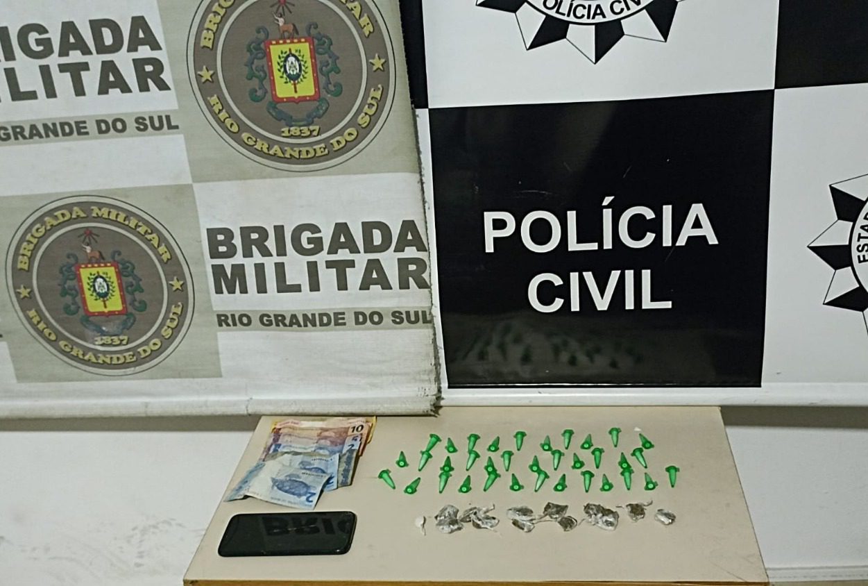 Dupla é presa por acusação de tortura e tráfico de drogas em Cachoeirinha