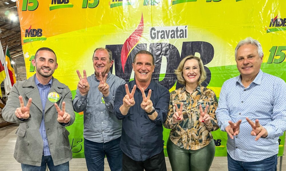 Marco Alba e Patrícia Alba anunciam apoio para Onyx e Bolsonaro no segundo turno