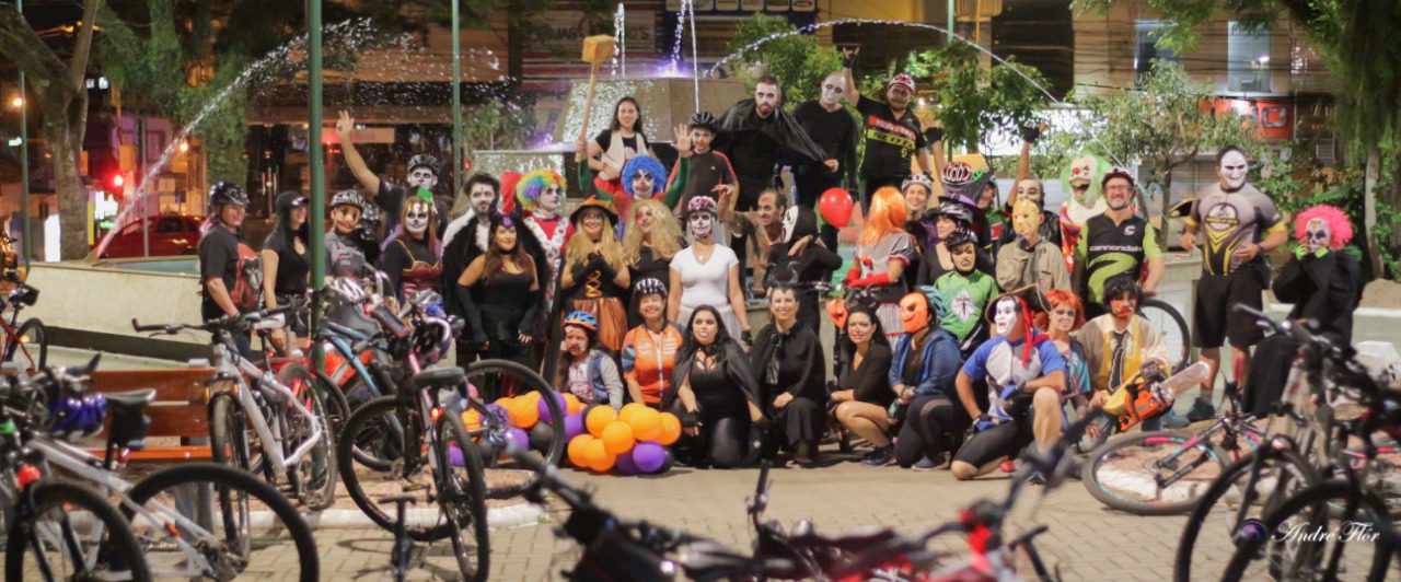 Evento ciclístico com temática halloween será realizado em Gravataí