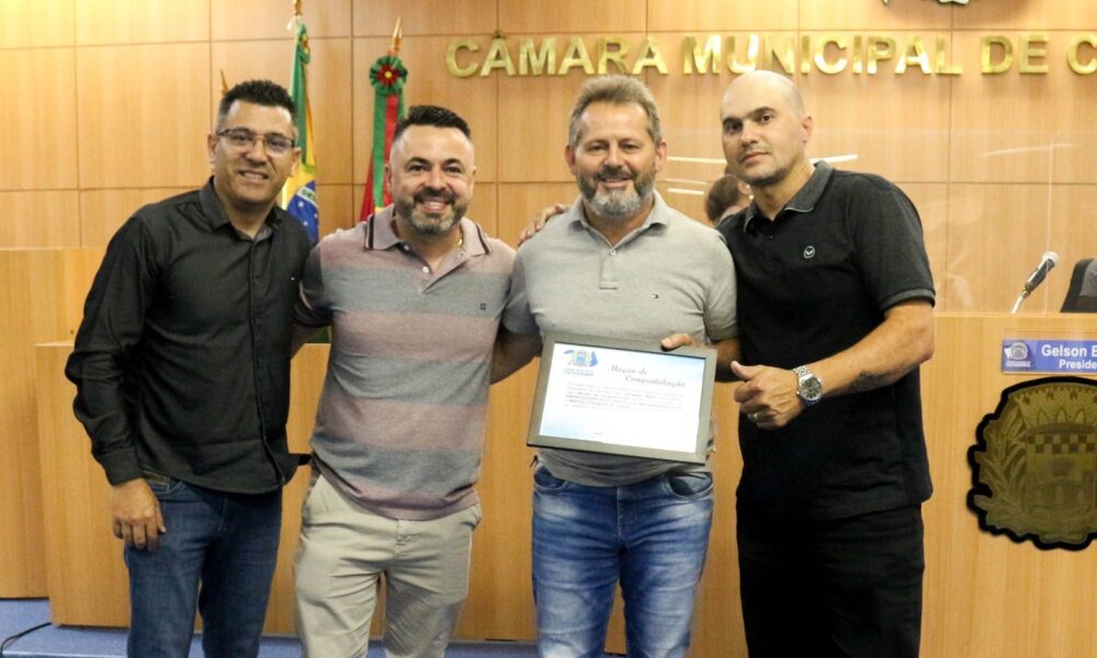 Atleta e empresários de Cachoeirinha são homenageados pela Câmara Municipal