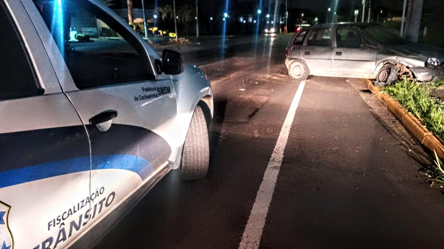 Bêbado, motorista é detido ao se acidentar em Cachoeirinha; ele foi solto após fiança