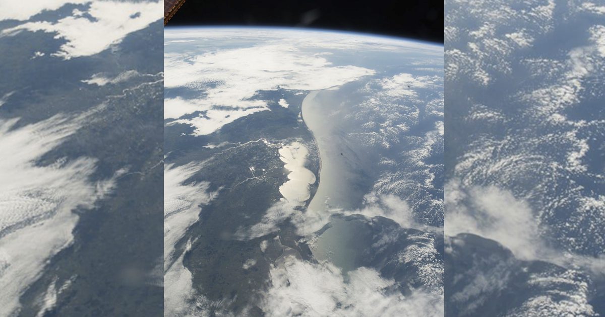 Do espaço, cosmonauta russo divulga nova imagem do RS