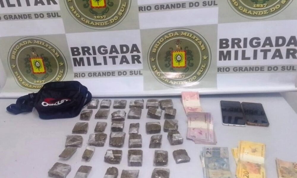 Homem é preso por tráfico de drogas em Gravataí