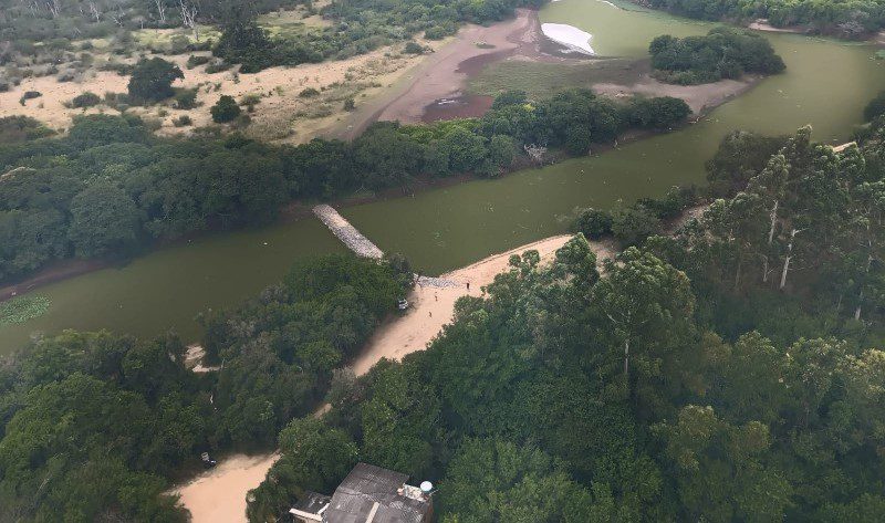 Fiscalizações em terra da captação de água no Rio Gravataí já totalizam 176 hectares