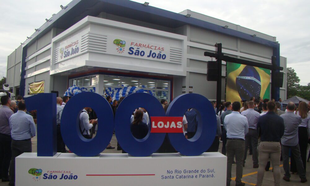 Em dia histórico para a Rede de Farmácias São João, loja 1000 é inaugurada