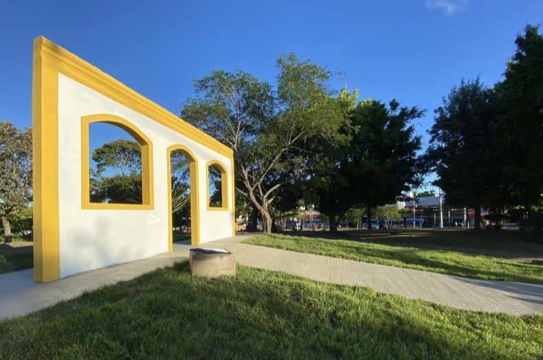 Monumento Açoriano de Gravataí é inaugurado no Parcão