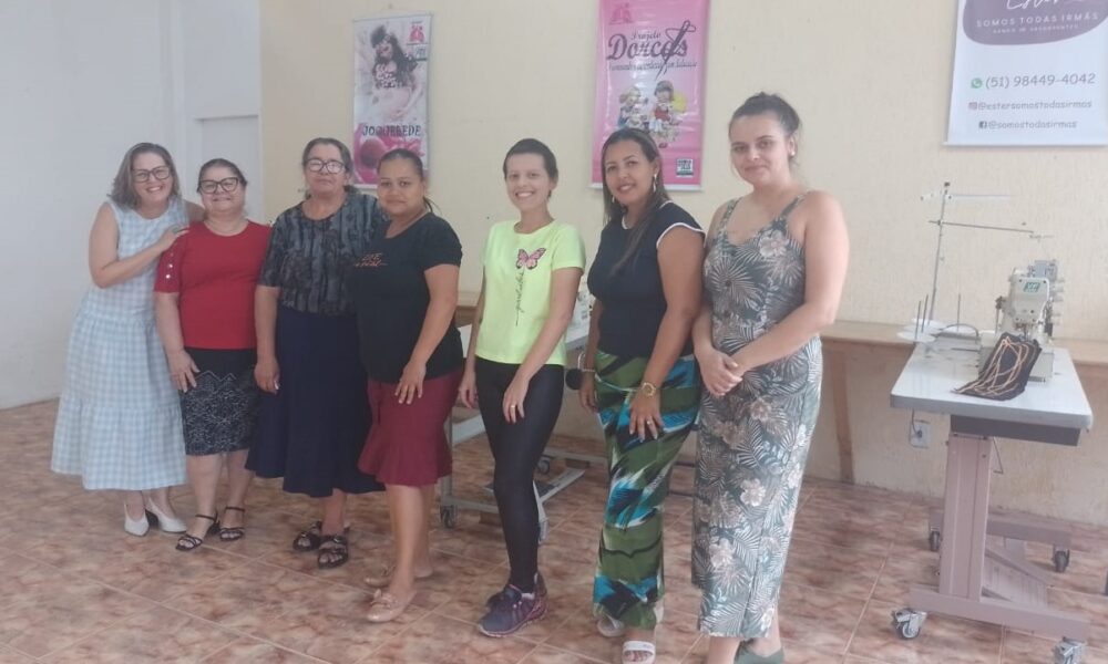 Ateliê Social inicia o primeiro curso de costura em Gravataí