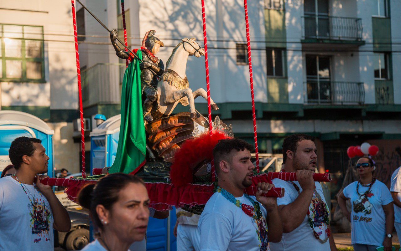 Carreata e atividades no Parcão celebram Festa de São Jorge em Gravataí