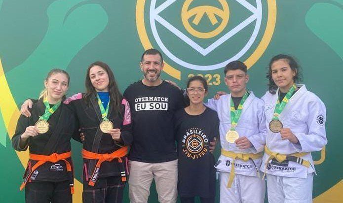 Equipe de Gravataí conquista quatro medalhas de ouro no Brasileiro de Jiu-Jítsu