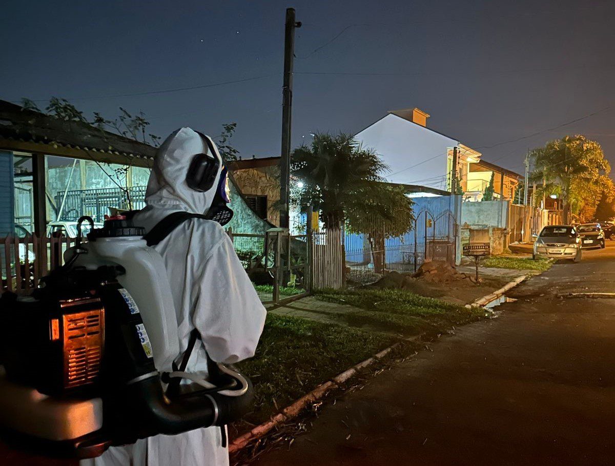Confira os bairros de Gravataí que recebem fumacês contra a dengue semana que vem