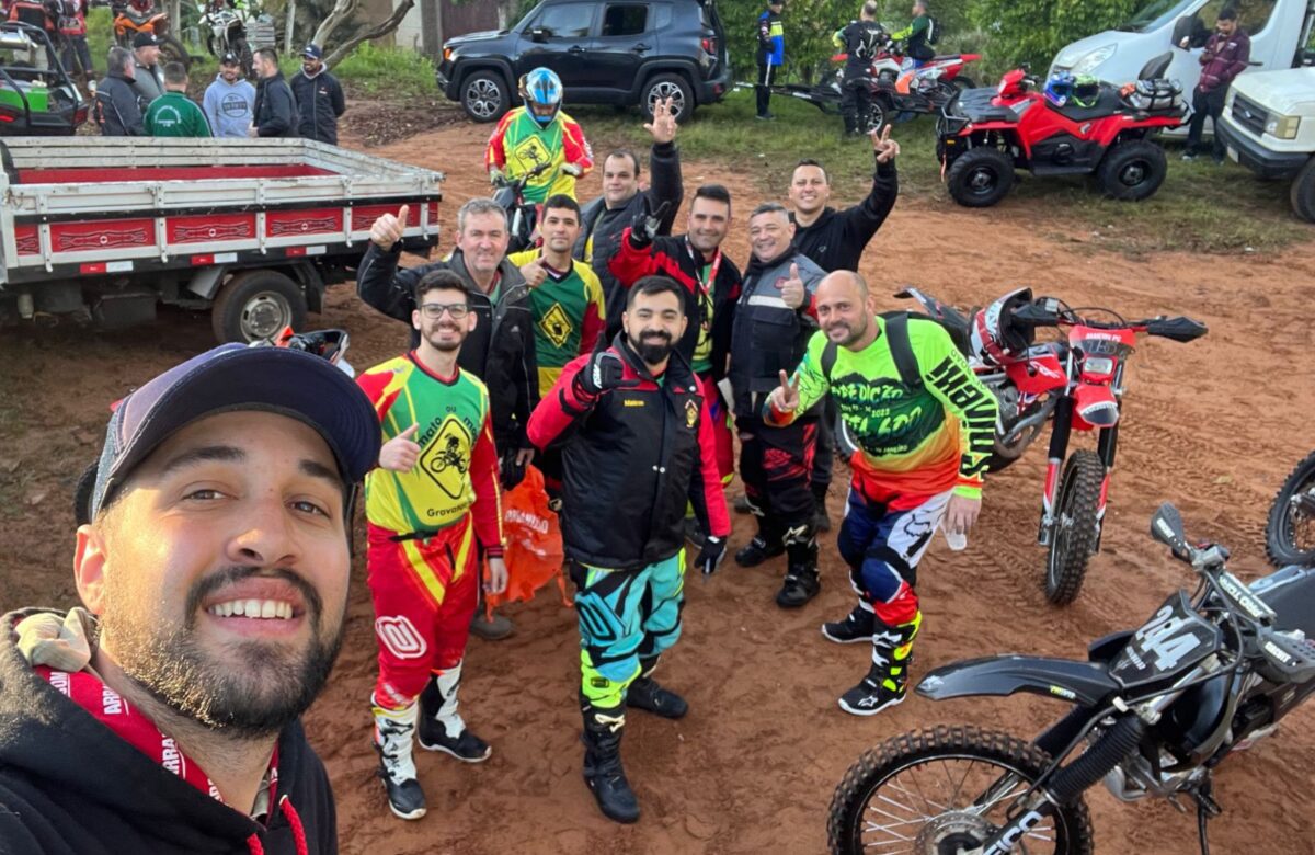 Motociclistas realizam trilha de Gravataí a Cidreira com cunho social